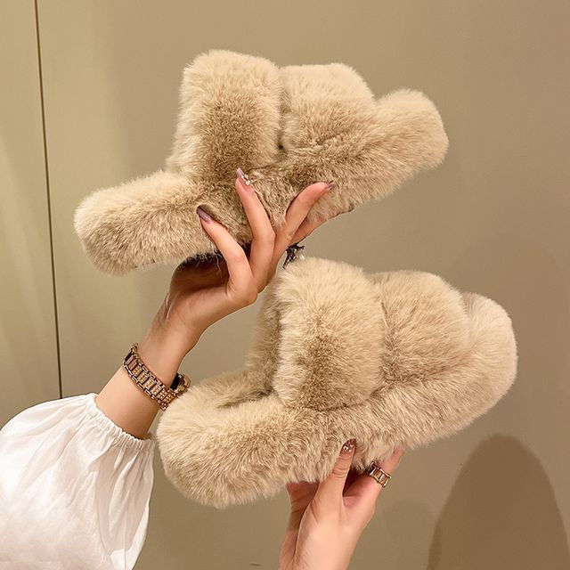 Fluffy Slippers cc27 MK Kawaii Store