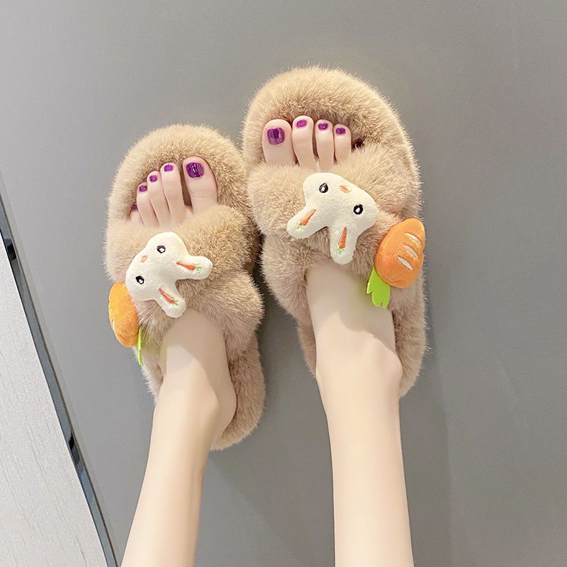 Cute Bunny Carrot Slippers Susan