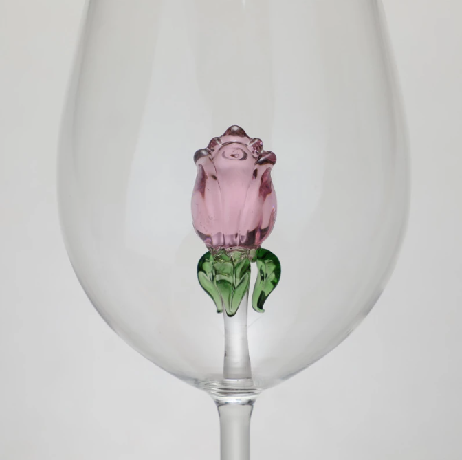 Rose Champagne Flutes - Heartzcore Heartzcore