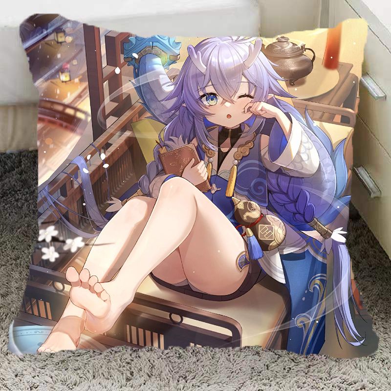 Honkai Star Rail Character Kawaii Comfy Pillow ON773 KawaiiMoriStore