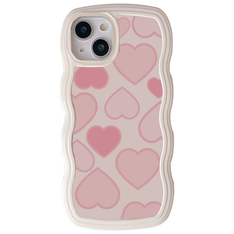 Pink Heart Bracelet Phone Case Susan