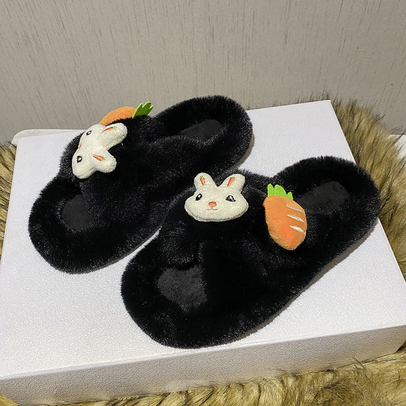 Cute Bunny Carrot Slippers Susan