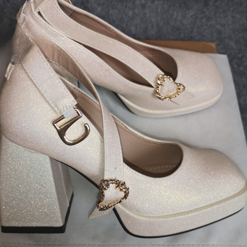 Women's Bow Lolita High Heels - Heartzcore MK Kawaii Store