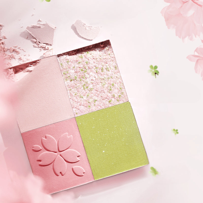 Cherry Blossom Sunset Earth Tone Color Eye Shadow - Kimi MK Kawaii Store