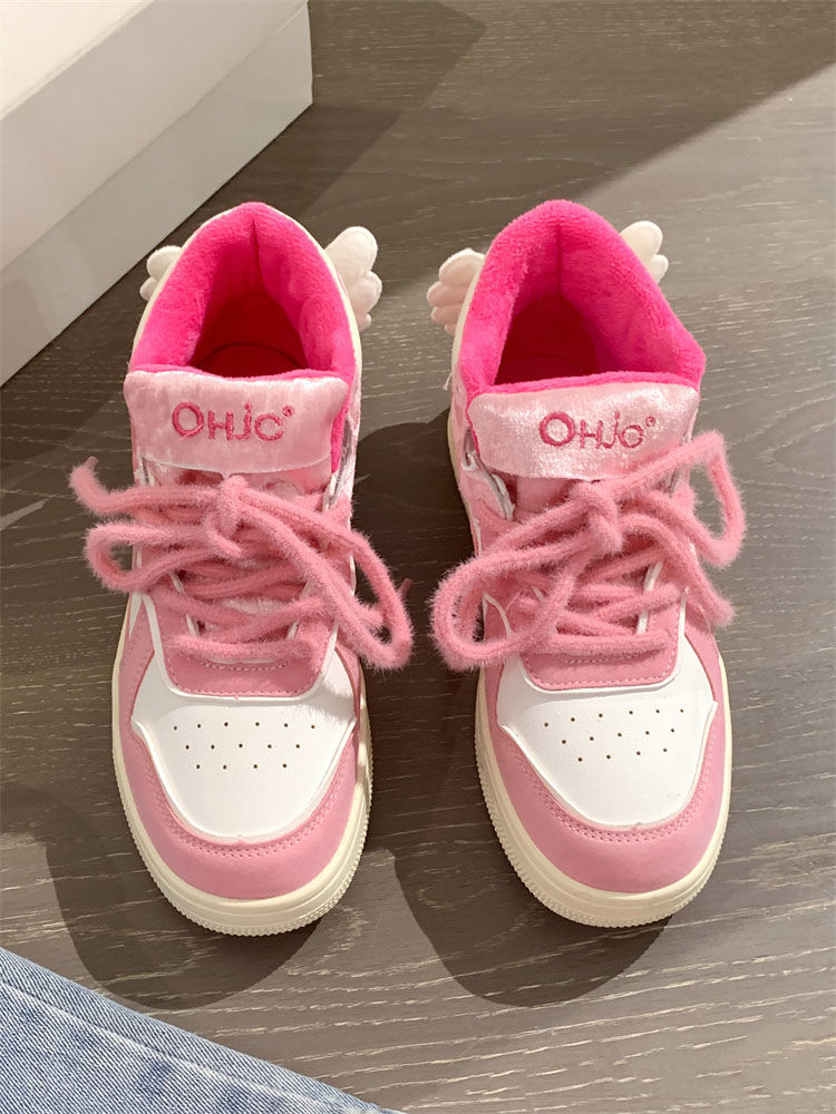 kawaii Angel Wings Sneakers Shoes - Kimi Kimi