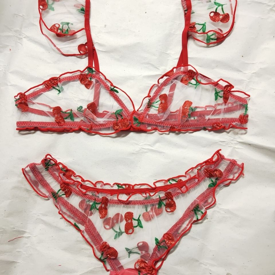 floral cute lingerie MK Kawaii Store