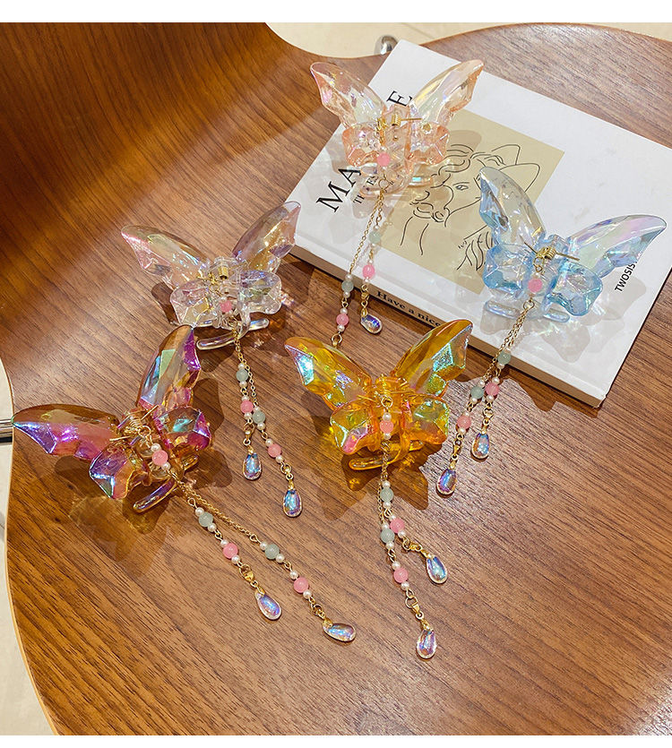 Crystal Butterfly Hair Clip MK18674 Susan