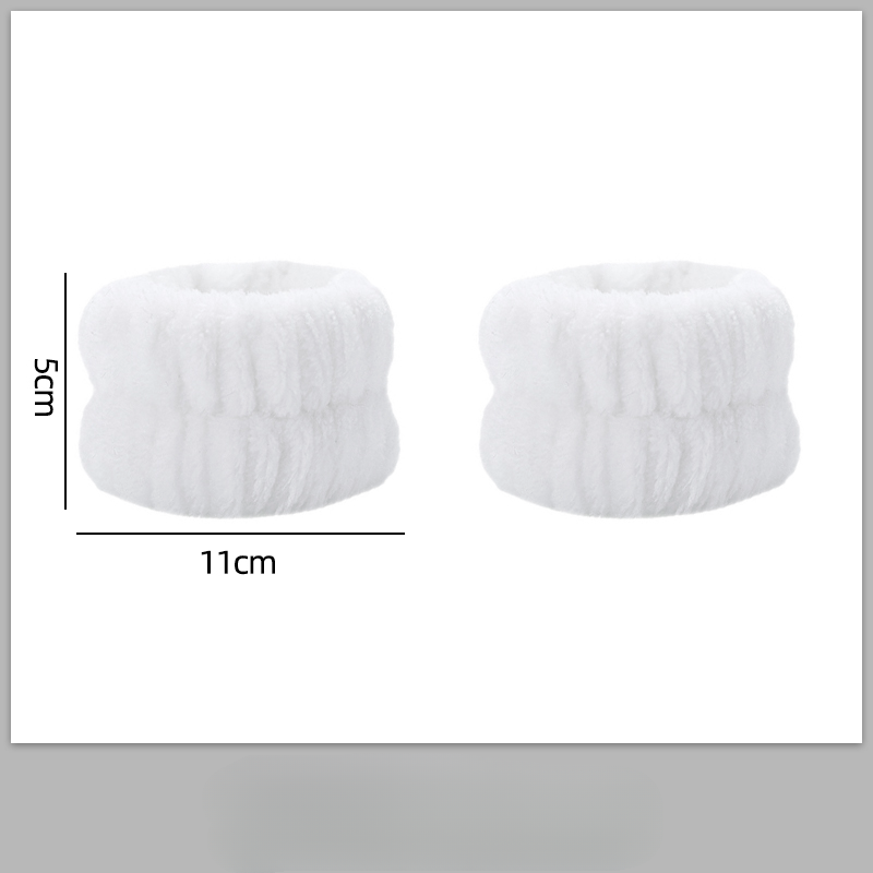 Cute Pink Blue White Wrist Makeup Bands ON687 Cospicky