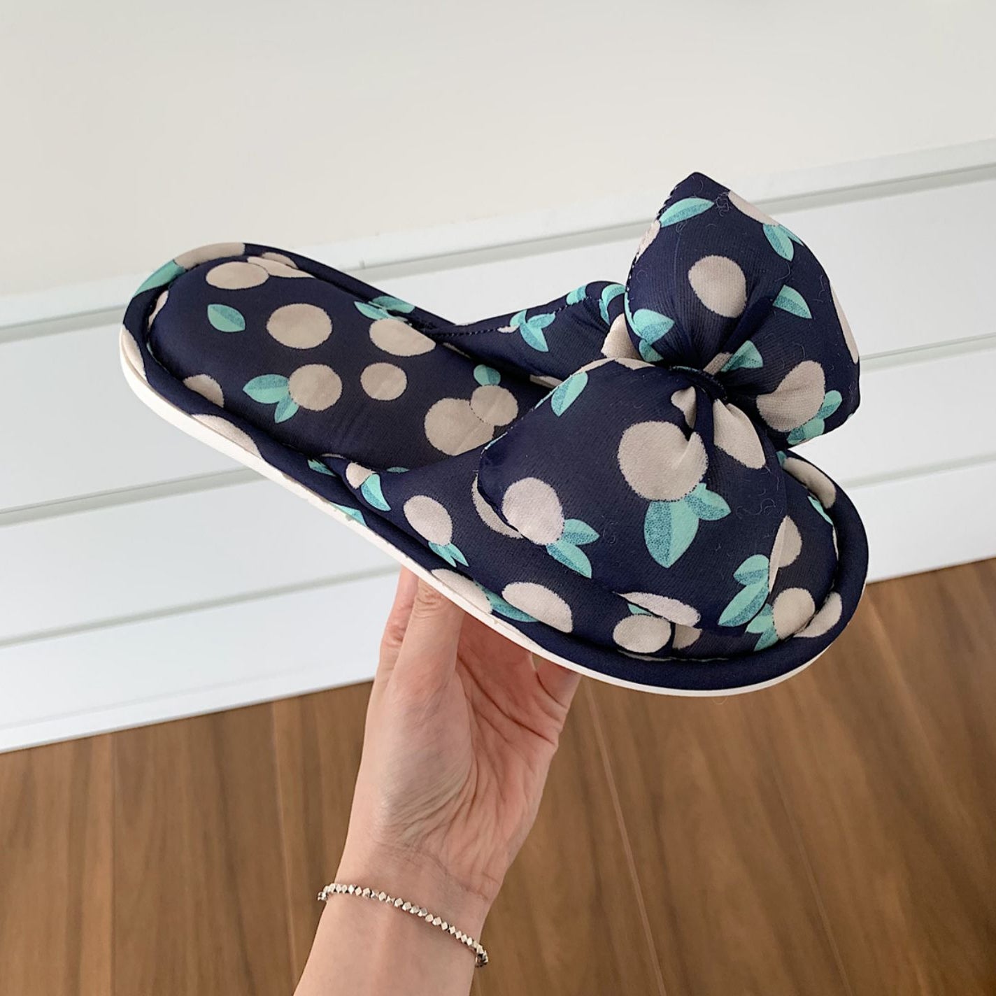 Cute Bow Soft Bottom Slippers Susan