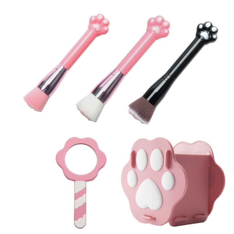 Kawaii Cat Paw Fluffy Makeup Brush ME65 MK Kawaii Store